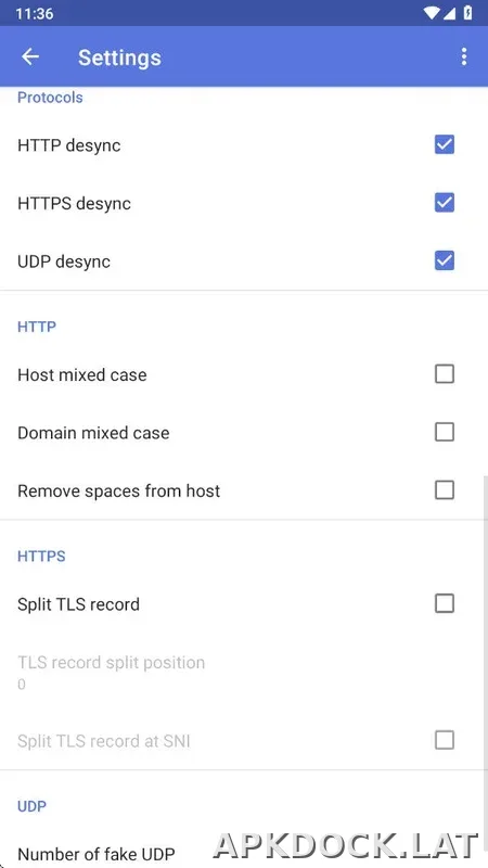 ByeByeDPI скриншот 5