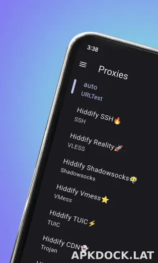 Hiddify скриншот 2