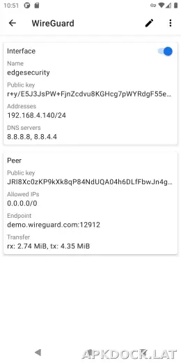 WireGuard скриншот 2